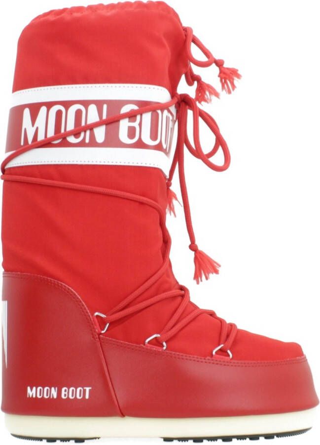 Moon Boot Laarzen Rood Mb Icon Nylon Boots Rood 80d1400440