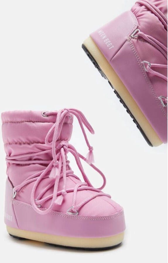 Moon Boot Laarzen Roze Light Low Nylon Snow Boots Roze Light Low Nylon