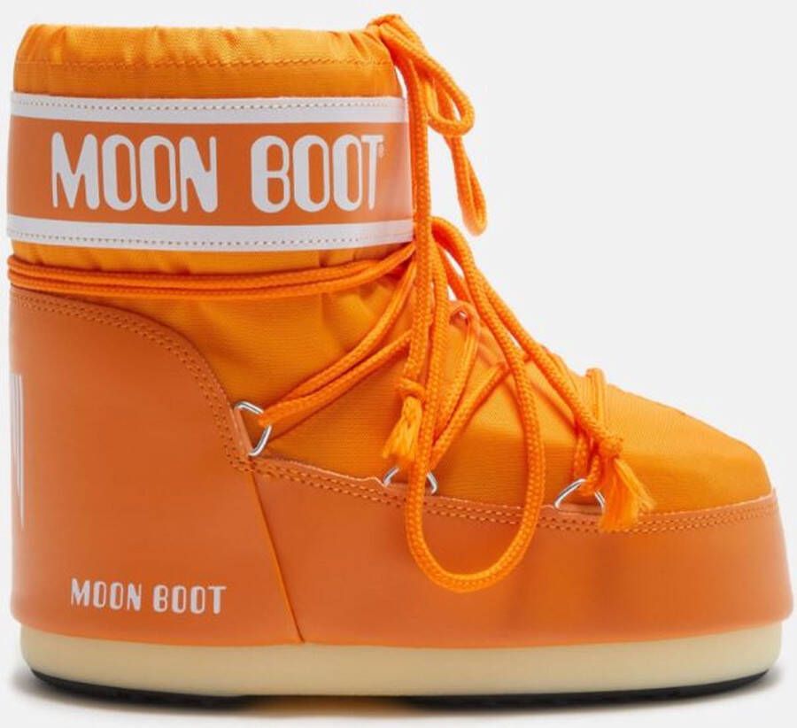 Moon Boot LOW ORANGE NYLON Thermoboots Snowboots Sneeuwlaarzen Oranje 33-35 (8059791057658)