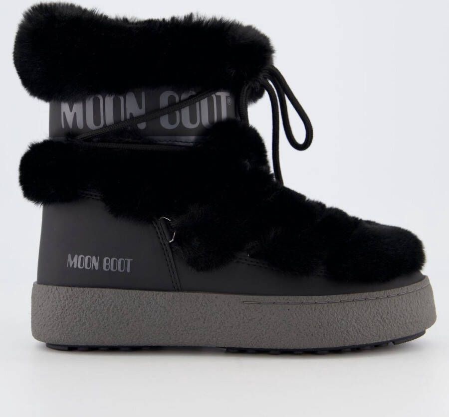 MOON BOOT Snowboots Dames Ltrack Faux Fur Maat: 37 Materiaal: Textiel Kleur: Zwart