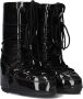 Moon boot Zwarte waterdichte instaplaarzen met glitterdetails Black Dames - Thumbnail 1