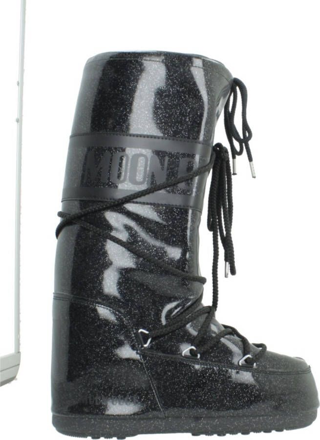 MOON BOOT Snowboots Dames Mb Icon Glitter Maat: 39 Materiaal: Textiel Kleur: Zwart