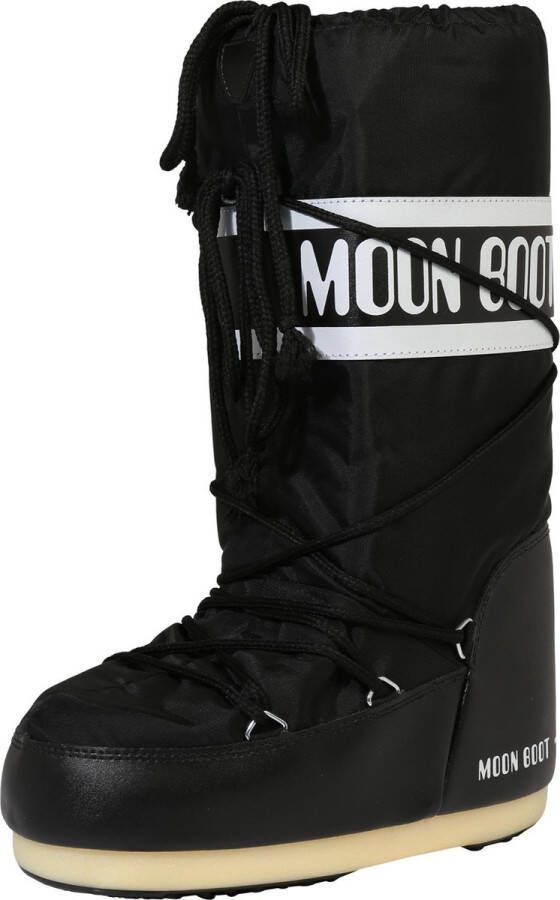 MOON BOOT Snowboots Mb Icon Nylon Maat: 39 41 Materiaal: Textiel Kleur: Zwart