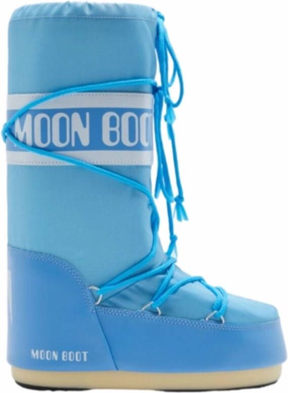 Moon Boot Snowboot Men Icon Nylon Alaskan Blue