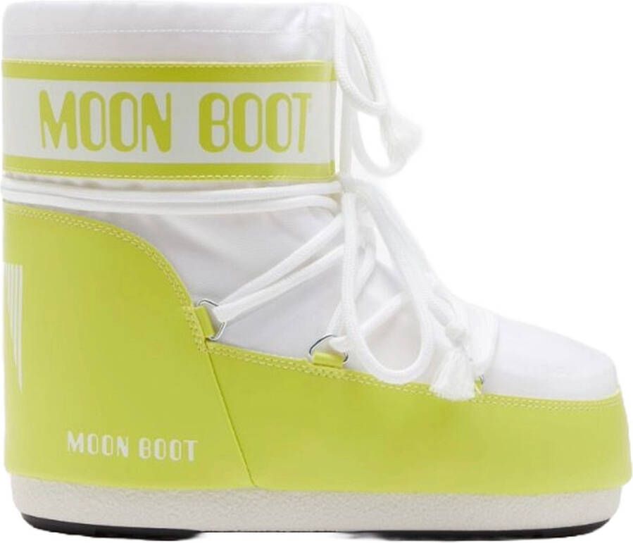 Moon Boot Snowboot Women Icon Low Nylon Cyber Lime White