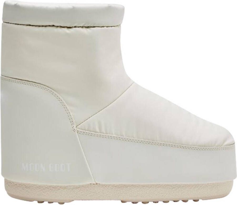 Moon boot Witte Icon Low Rubber Winterlaarzen White Dames