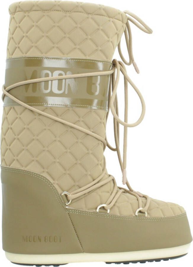 Moon boot Sneeuwlaarzen icoon quilt Beige Dames