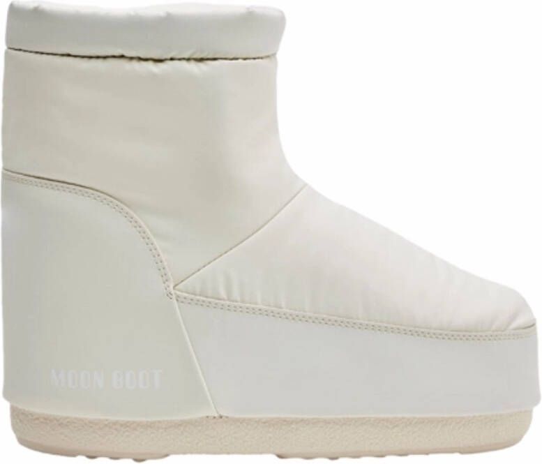 Moon boot Witte Laarzen met Katoenmix White Dames