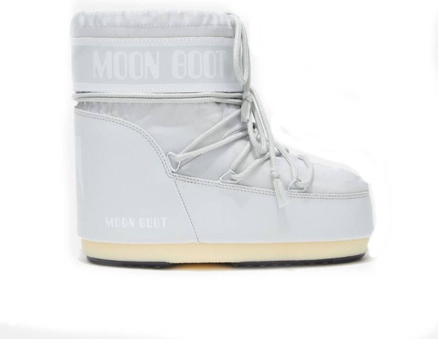 Moonboot Icon Low snowboots dames zilver