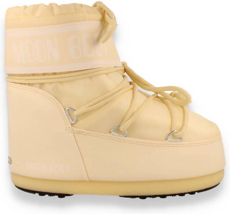 Moonboot The Original MOON BOOT Icon Low Nylon Snowboots Sneeuwlaarzen Dames Beige