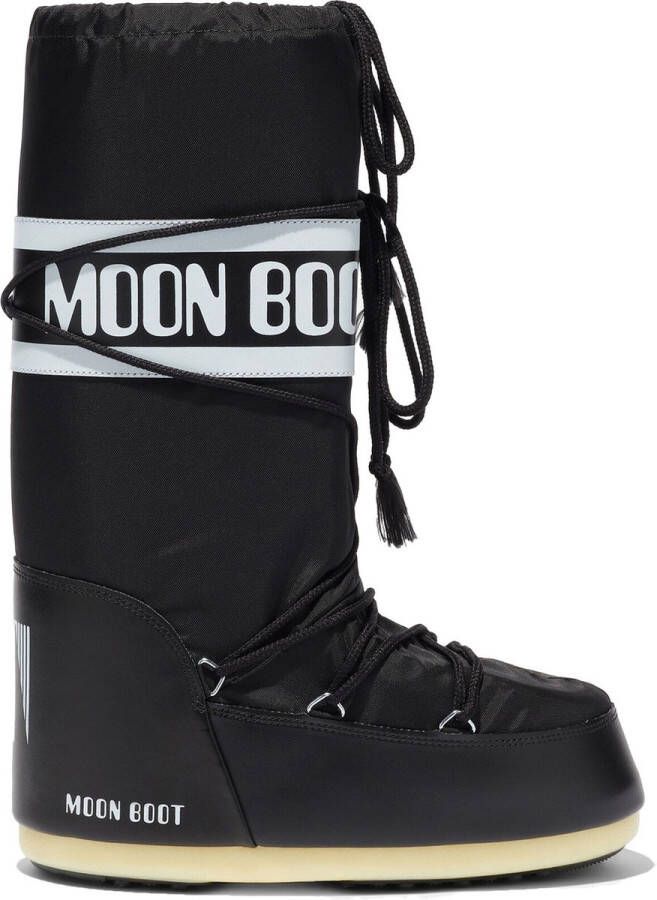 MOON BOOT Snowboots Dames Mb Icon Nylon Maat: 35 38 Materiaal: Textiel Kleur: Zwart