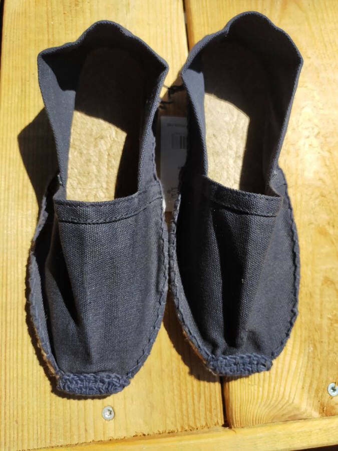 Mora Espadrille junior kleur donkerblauw zomer schoen zomerschoen junior jongen meisje kinderschoen