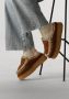 MOU Instappers Dames Clog Eskimo Platform Rhinestones Maat: 37 Materiaal: Suède Kleur: Cognac - Thumbnail 2