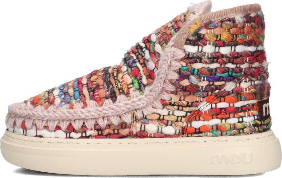 MOU Eskimo Sneaker Bold Text Laarzen Textiel Dames Multi