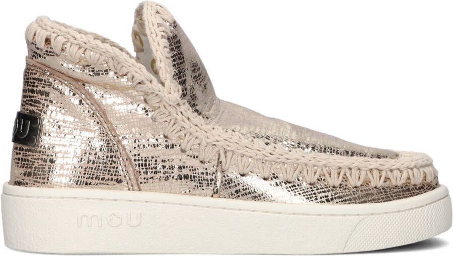 MOU Eskimo Sneaker Hoge sneakers Dames Goud