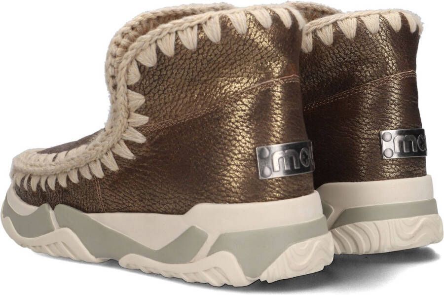 MOU Eskimo Trainer Vachtlaarzen Warme Laarzen Dames Camel