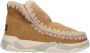 Comfy bruin Tinten Eskimo Trainer Vachtlaarzen Warme Laarzen Dames Camel - Thumbnail 2