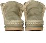 MOU Lichtgroen Eskimo 18 Glitter Logo Pantoffels Lichtgroen Mu.fw101050a - Thumbnail 1