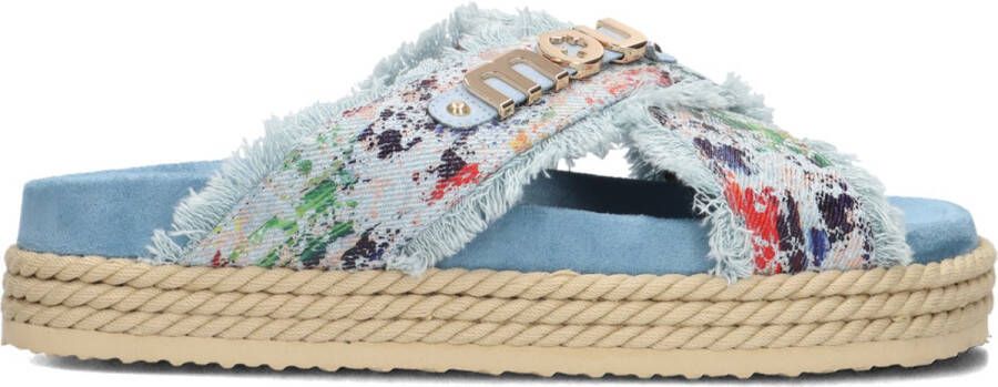 MOU Mu.sw451006k Slippers Dames Blauw