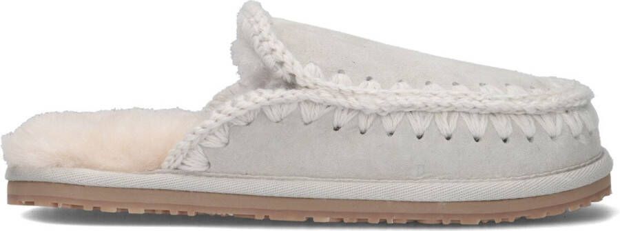 MOU Slipper Full Eskimo Pantoffels Sloffen Dames Grijs