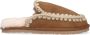 MOU Pantoffels Dames Slipper Full Eskimo Stitch Maat: 38 Materiaal: Suède Kleur: Cognac - Thumbnail 2