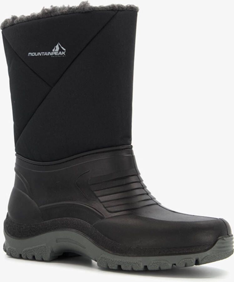 Mountain Peak gevoerde heren snowboots zwart Moonboots