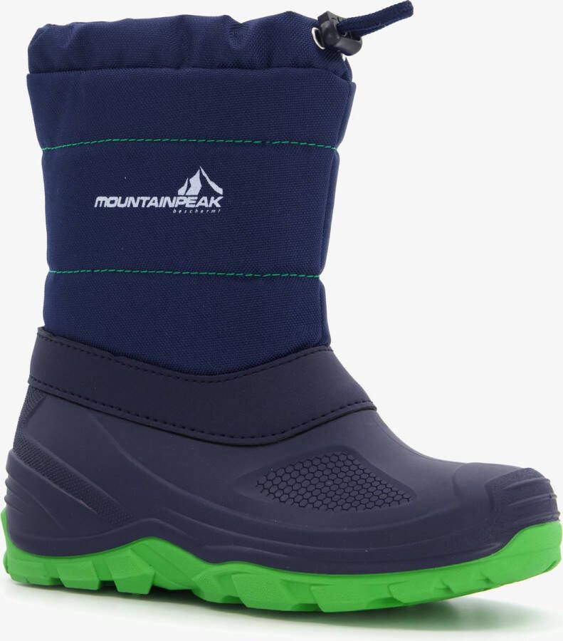 Mountain Peak gevoerde kinder snowboots blauw Moonboots