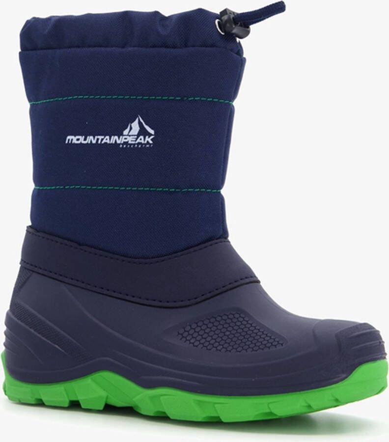 Mountain Peak gevoerde kinder snowboots blauw Moonboots