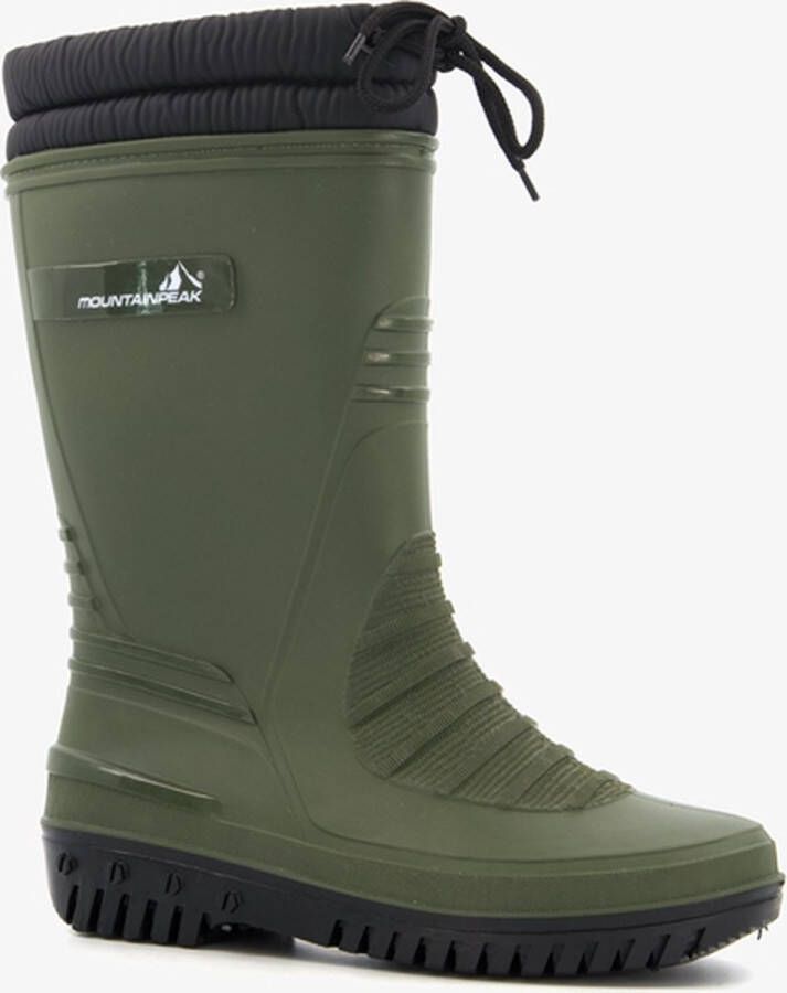 Mountain Peak kinder regenlaarzen snowboots Groen 100% stof- en waterdicht Moonboots - Foto 1