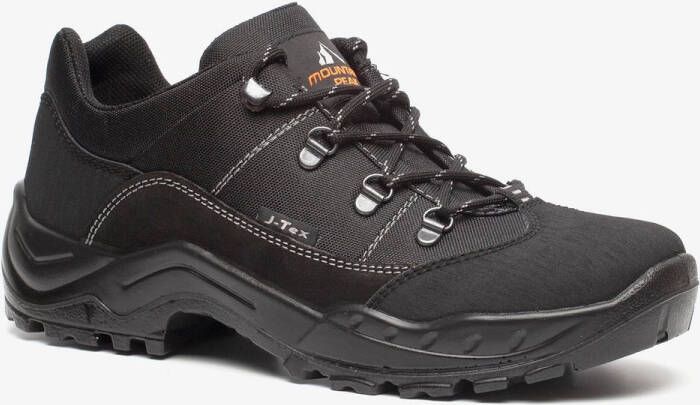 Mountain Peak leren heren wandelschoenen cat. A Zwart Uitneembare zool