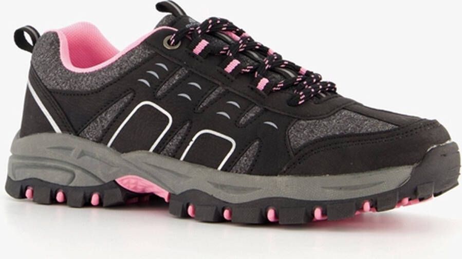 Mountain Peak leren wandelschoenen categorie A Zwart Extra comfort Memory Foam