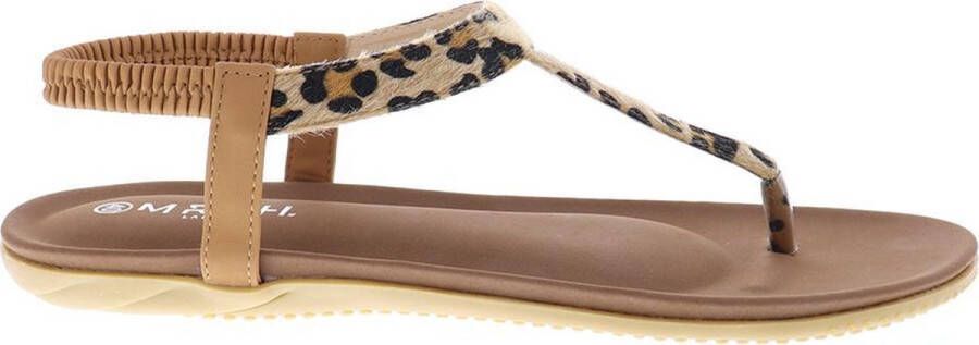 Mrchlabel Mrchl Label Khosi Sandalen Dames Slippers Bruin