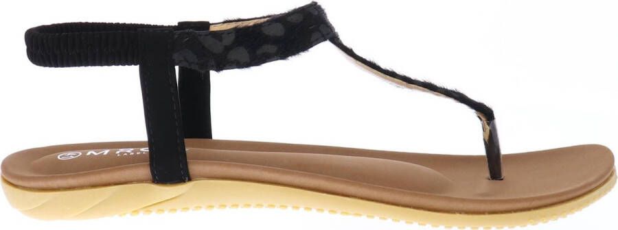 Mrchlabel Mrch Label Khosi Sandalen Dames Slippers zwart