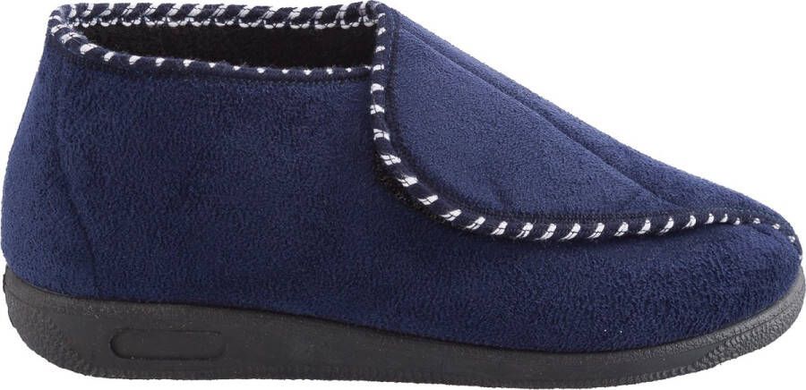 MSF pantoffel blauw hoog damesmodel