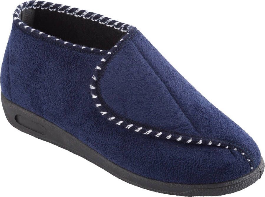 MSF pantoffel blauw hoog damesmodel wasmachinewasbaar