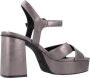 Mtng High Heel Sandals Gray Dames - Thumbnail 1