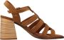 Mtng High Heel Sandals Brown Dames - Thumbnail 1