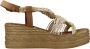 Mtng Elegante Gesp Sluiting Sleehak Sandalen Beige Dames - Thumbnail 1