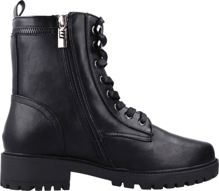 Mtng Lace-up Boots Black Dames