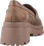 Mtng Stijlvolle Mocassin Loafers voor Vrouwen Brown Dames - Thumbnail 1