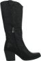 Mtng Western Style Cowboy Boots Black Dames - Thumbnail 1