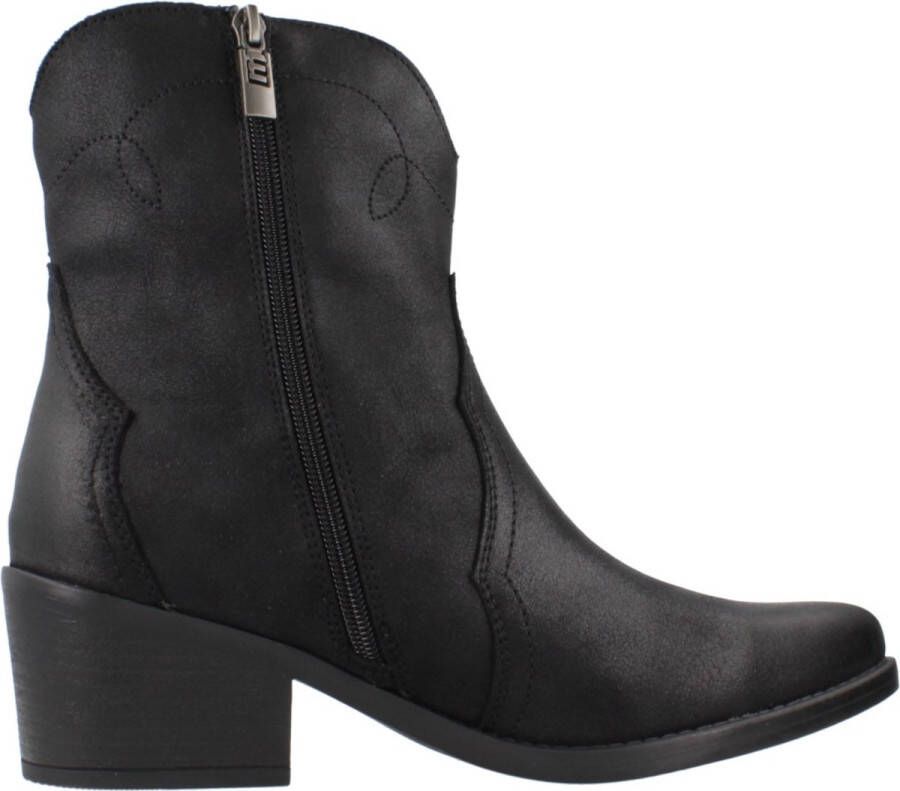 Mtng Western Style Cowboy Boots Black Dames