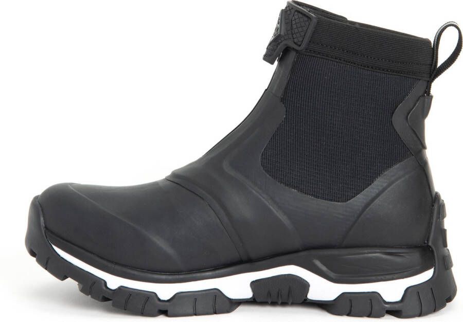 Muck Boot Apex Zip Zwart Wit Dames