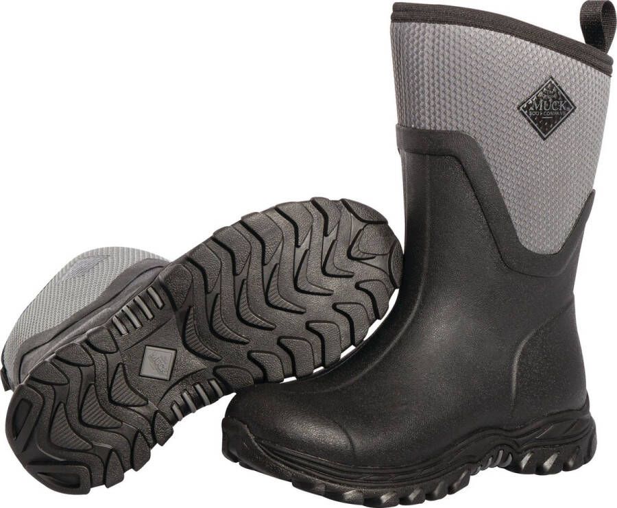 Muck Boot Arctic Sport II Mid Zwart Grijs Dames- Outdoor laars