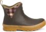 Muck Boots Muck Boot Muck Originals Pull On Ankle Brown Plaid Dames - Thumbnail 1
