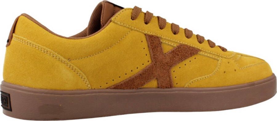 Munich Stijlvolle Sneakers voor Pauze Yellow Heren