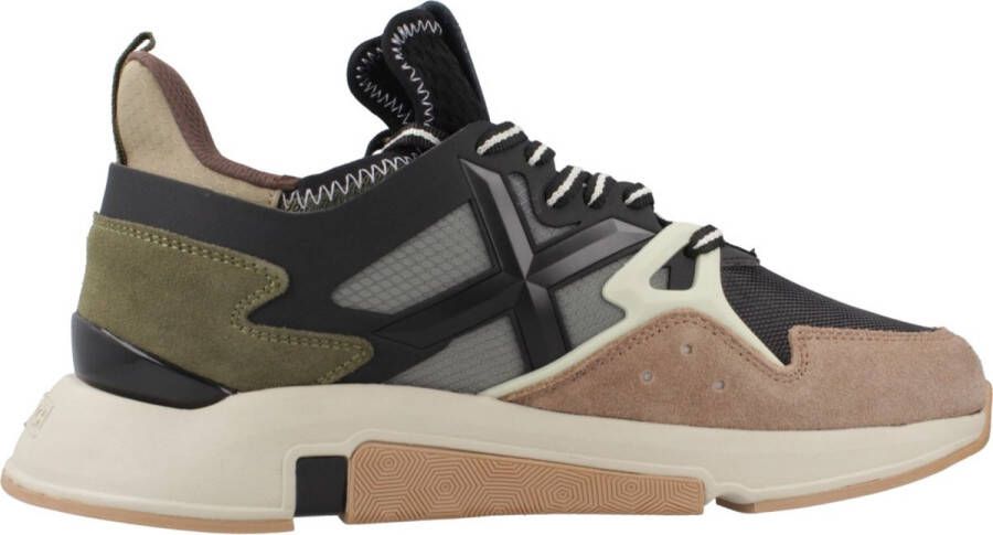 Munich Vintage-geïnspireerde Sneaker met Modern Design Multicolor Heren