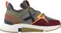 Munich Vintage-geïnspireerde Sneaker met Innovatief Design Multicolor Heren - Thumbnail 1