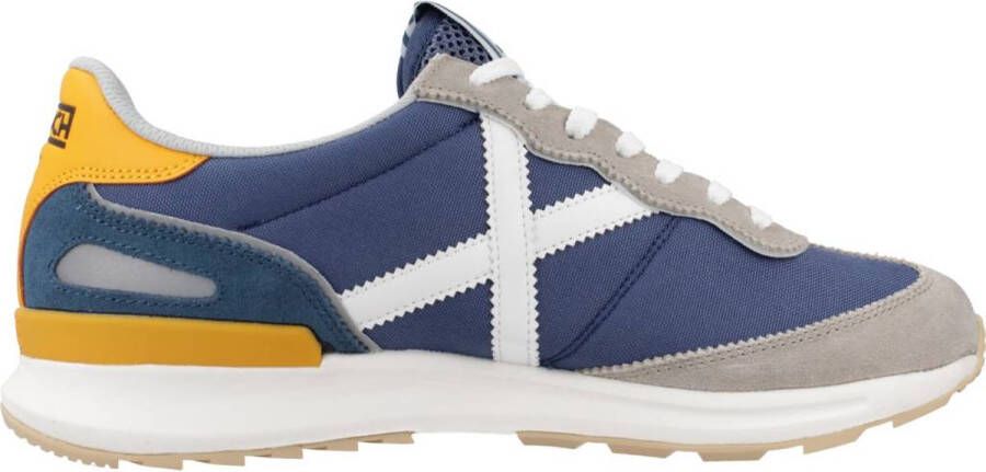 Munich Retro Atletische Sneaker voor Heren Blue Heren