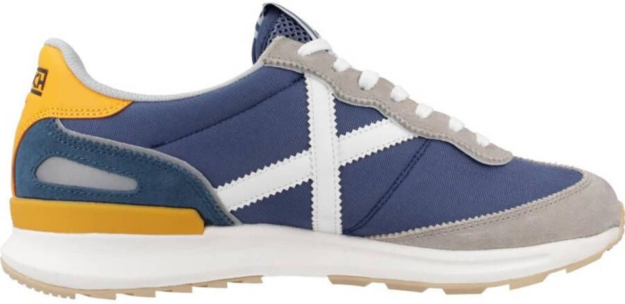 Munich Retro Atletische Sneaker voor Heren Blue Heren